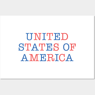 United States of America Posters and Art